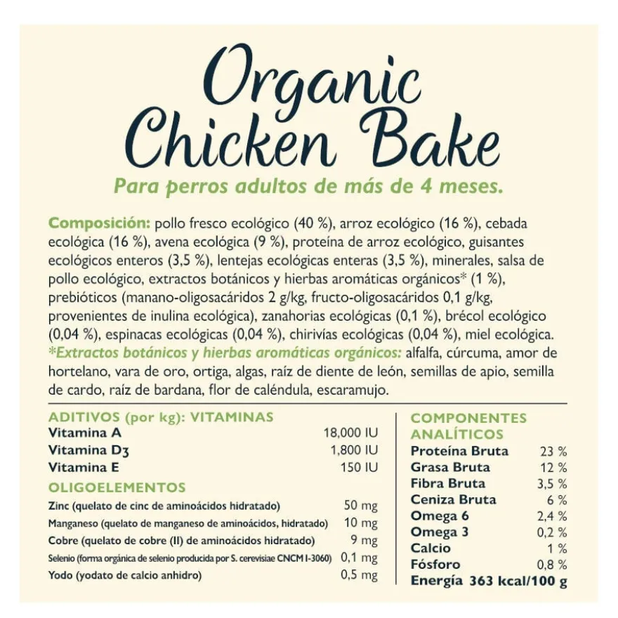 Lily's Kitchen Organic Frango e Legumes ração para cães