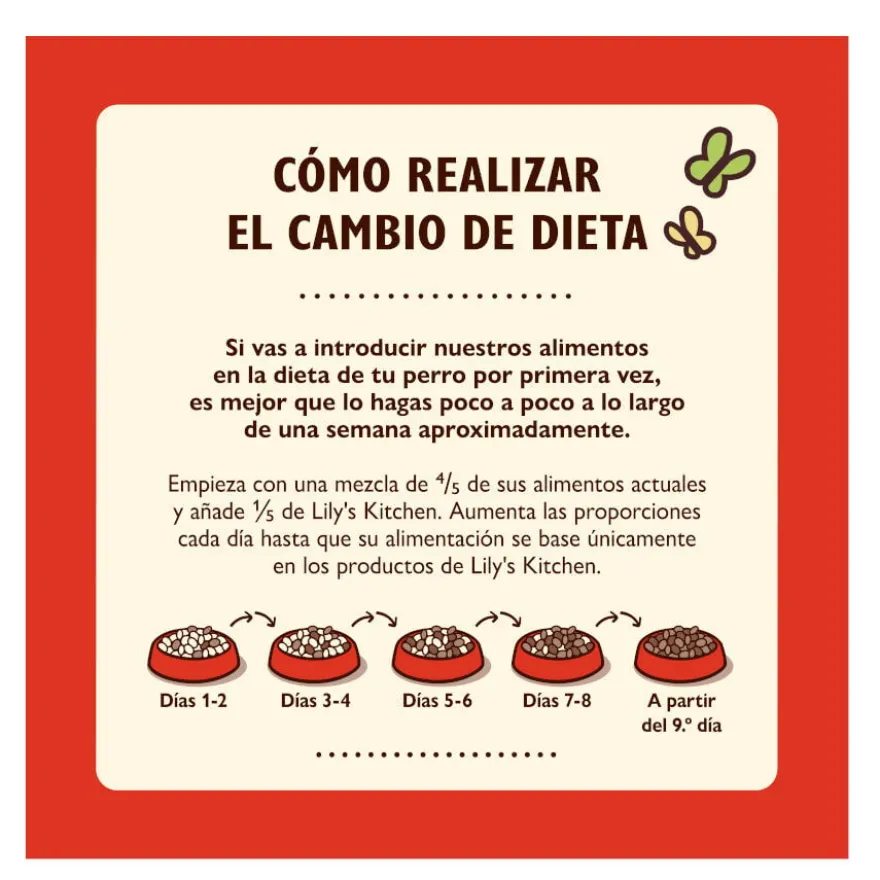 Lily's Kitchen Organic Terneira Terrina para cães - Pack