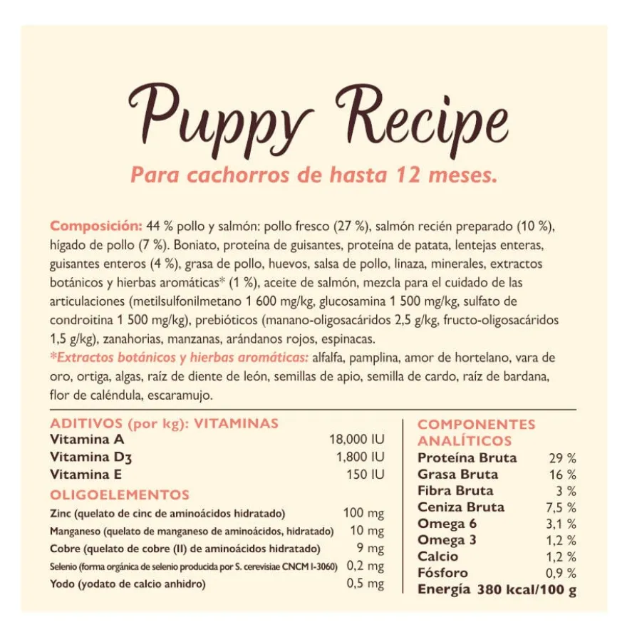 Lily's Kitchen Puppy Frango e Salmão ração para cães