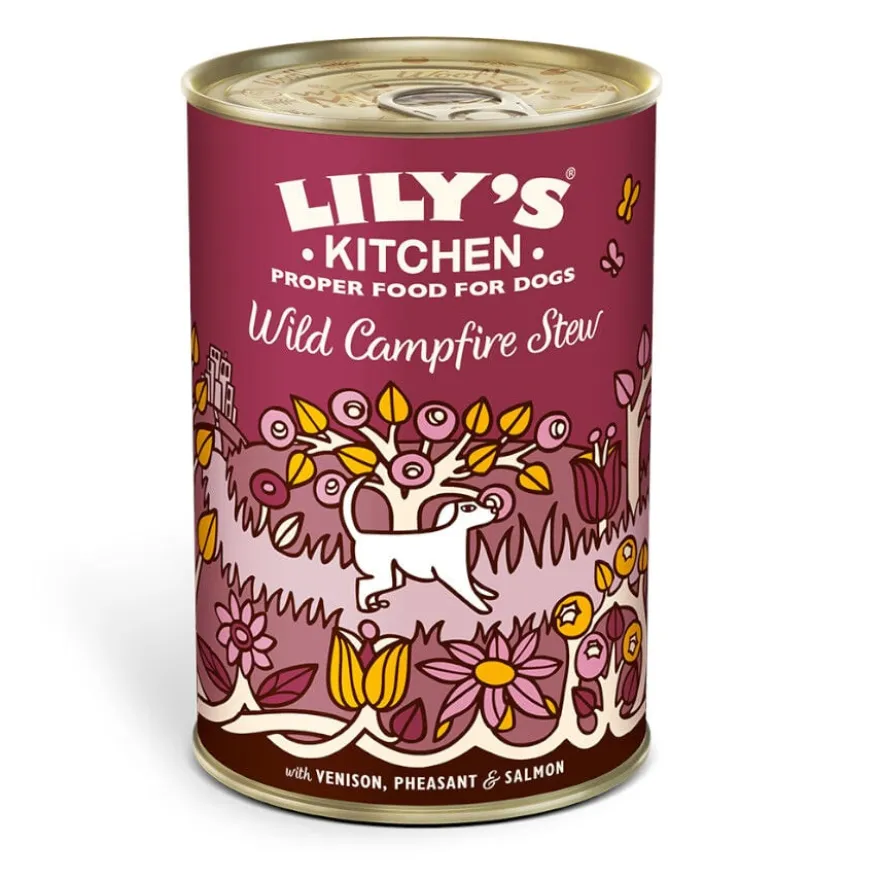 Lily's Kitchen veado e faisão lata para cães