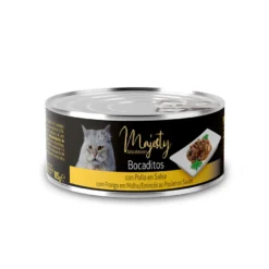 Majesty Adult Comida húmida de frango em lata para gatos