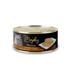 Majesty Adult Mousse de Frango e Fígado lata para gatos