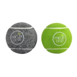 Minus One Bouncy Tennis Ball Pack de 6 bolas de ténis para cães