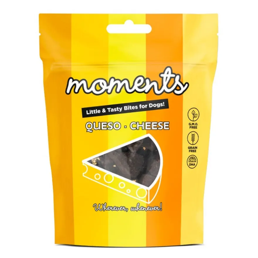 Moments petiscos de queijo para cães