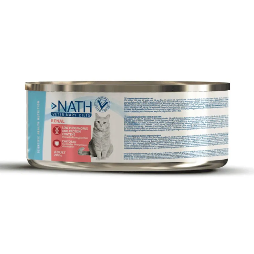Nath VetDiet Renal Lata para gatos