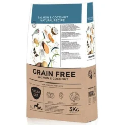 Natura Diet Grain Free salmão ração para cães