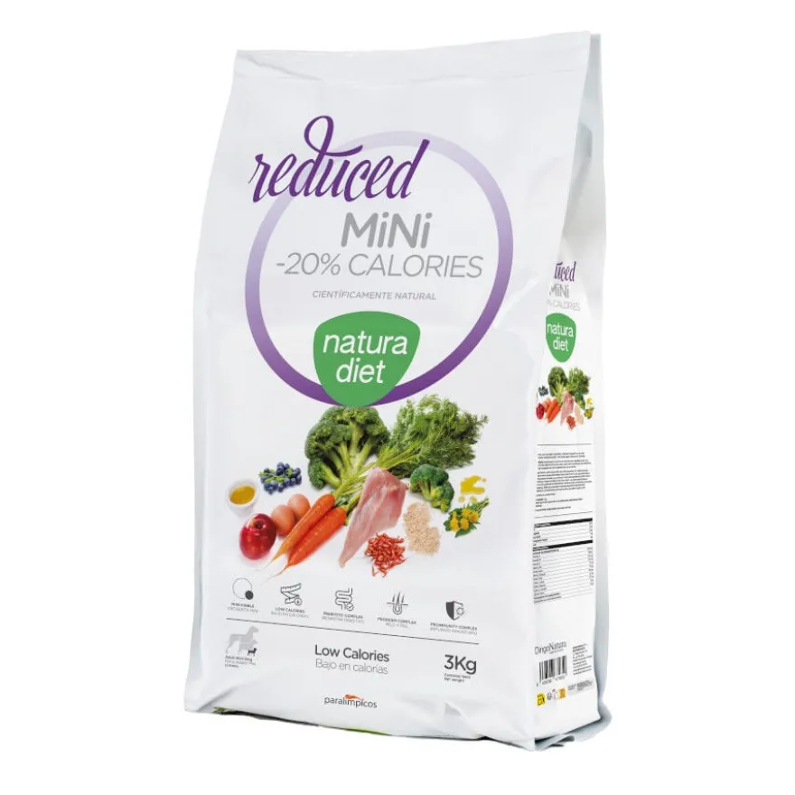 Natura Diet Mini -20% Calorias Ração para cães