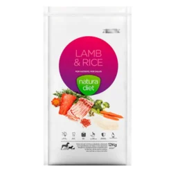 Natura Diet Prebiotic Complex Ração natural com borrego para cães
