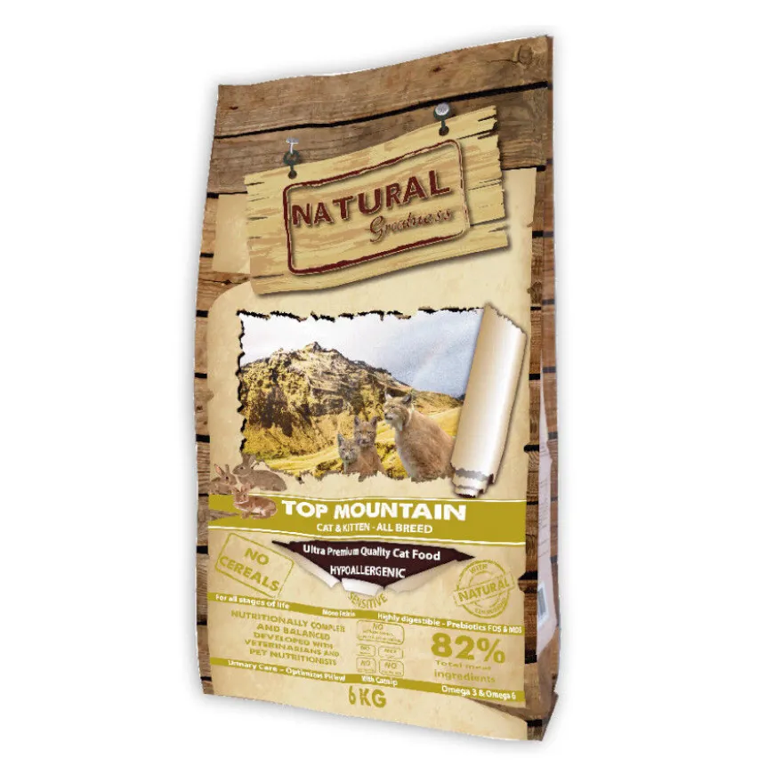 Natural Greatness Top Mountain ração para gatos