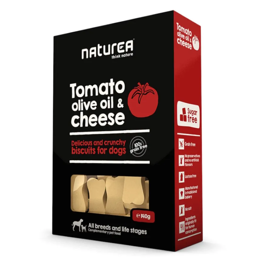 Naturea Biscoitos de Tomate com Queijo e Azeite para cães