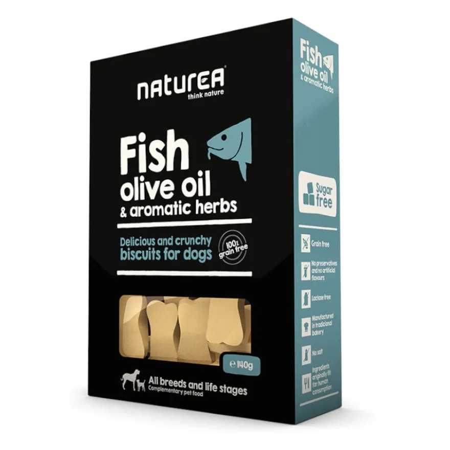 Naturea Biscoitos Peixe para cães