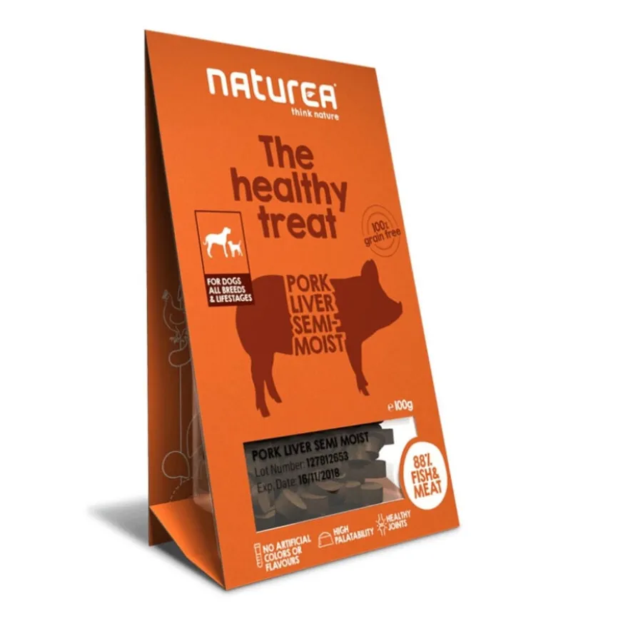 Naturea Biscoitos Think Nature Fígado de Porco para cães