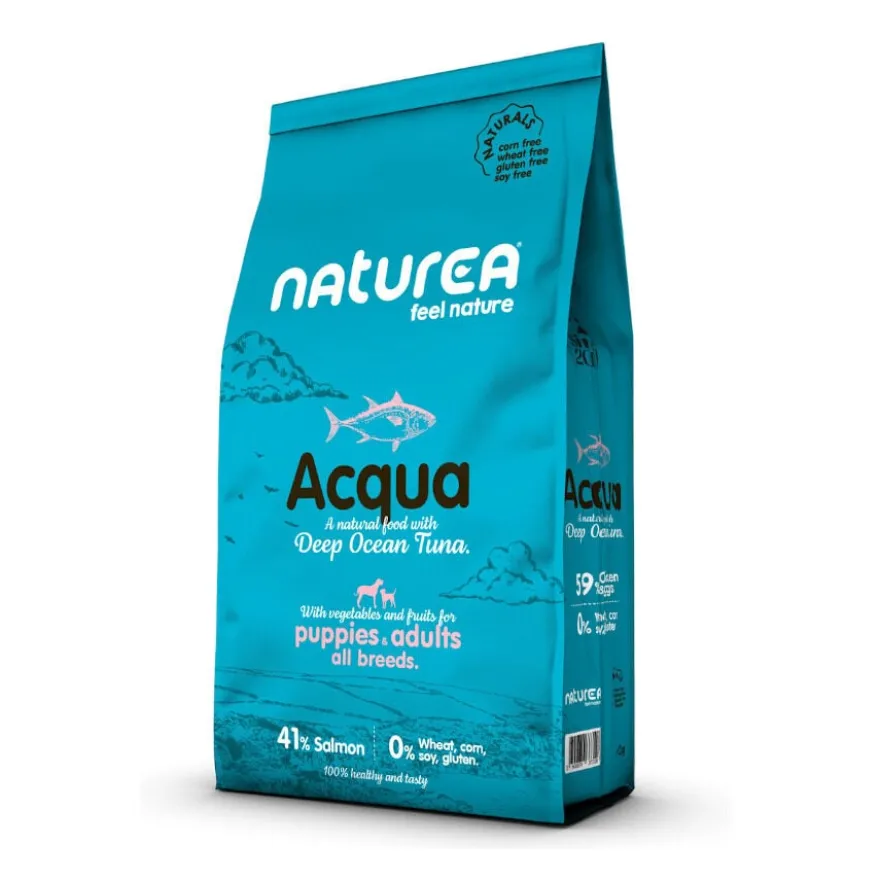 Naturea Naturals Acqua Atum de Alto Mar ração para cães