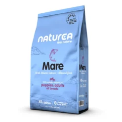 Naturea Naturals Mare Salmão do Atlântico Norte ração para cães