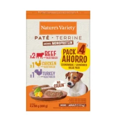 Nature's Variety Adult Mini Patê saqueta para cães
