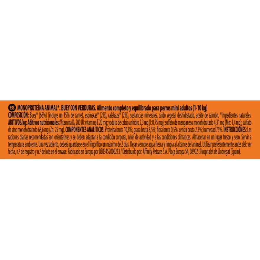 Nature's Variety Adult Mini Patê saqueta para cães