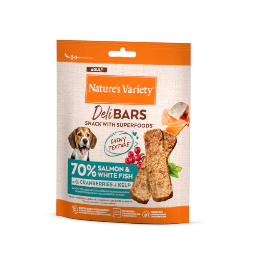 Nature's Variety Barritas Superfood de Salmão para cães