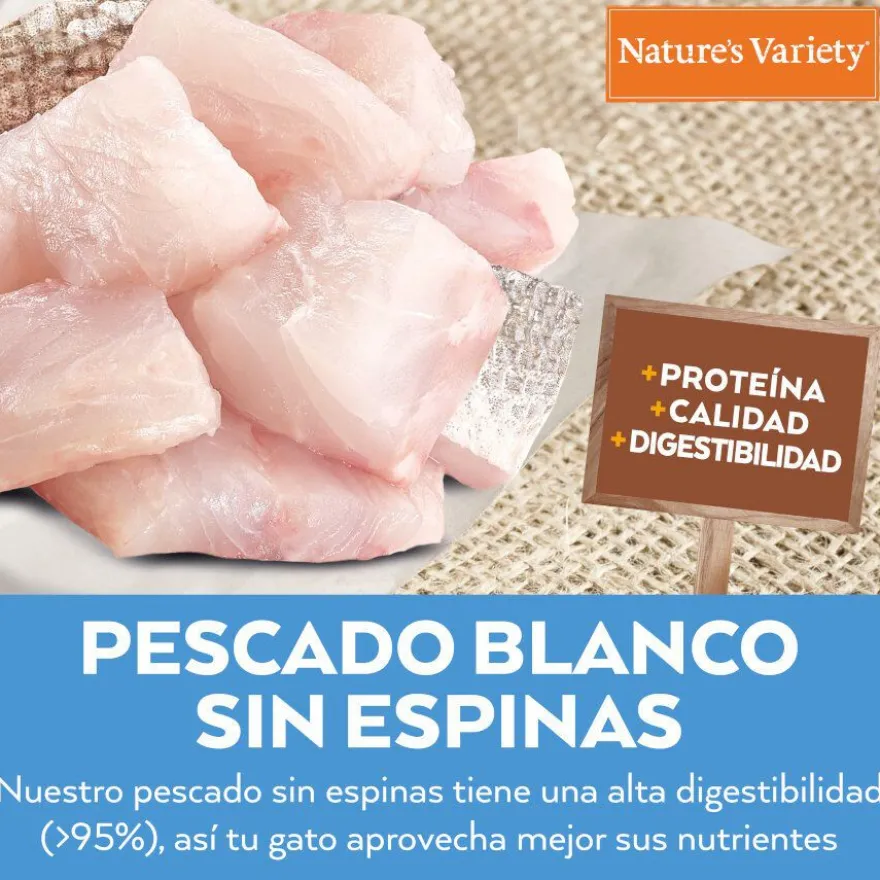 Nature's Variety Healthy Grains Kitten Peixe Branco ração para gatos