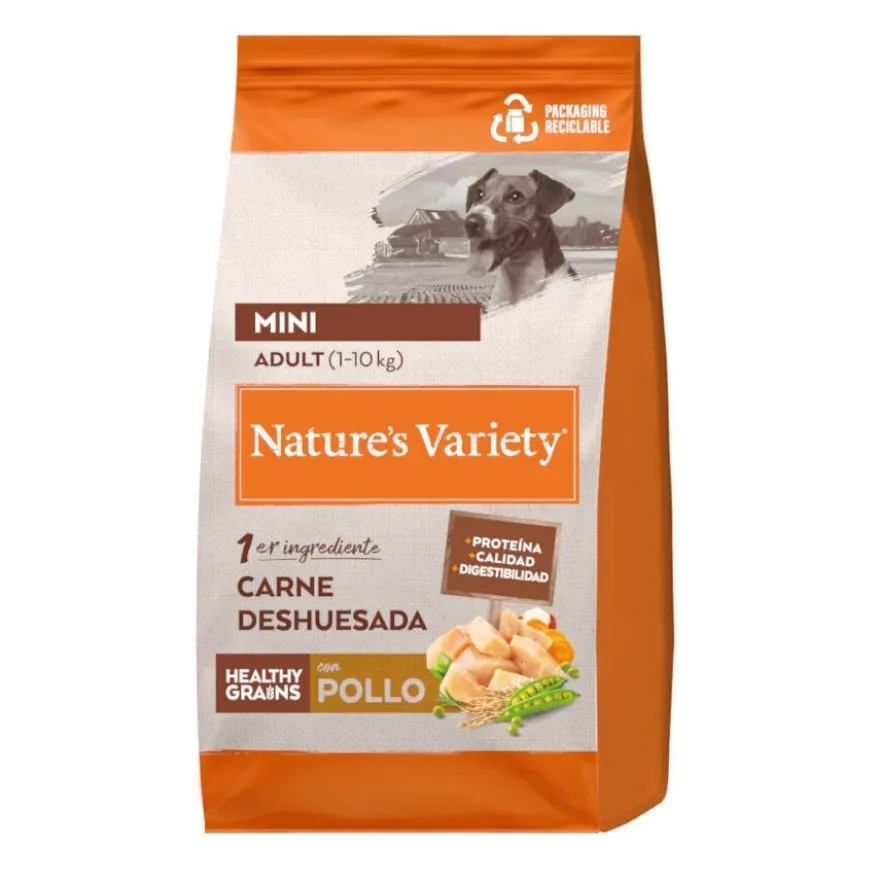 Nature's Variety Healthy Grains Adult Mini Frango ração para cães