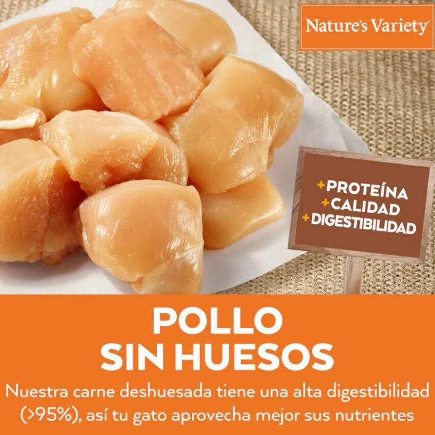 Nature's Variety No Grain Adult Sterilised Frango ração para gatos