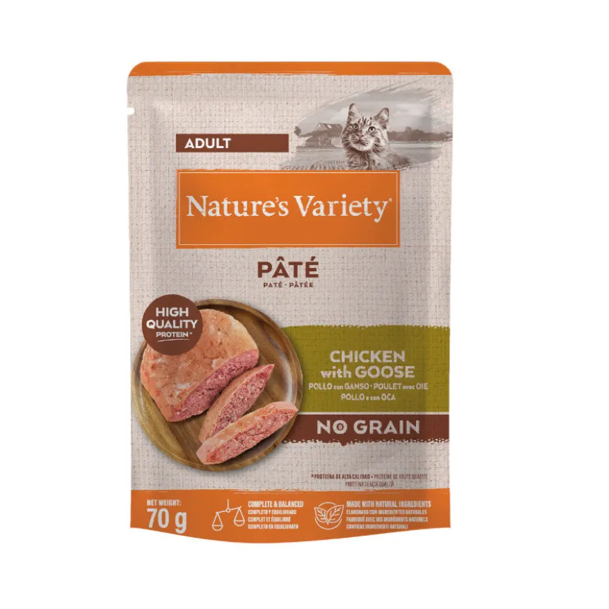 Nature's Variety Original Adult frango e ganso saqueta para gatos