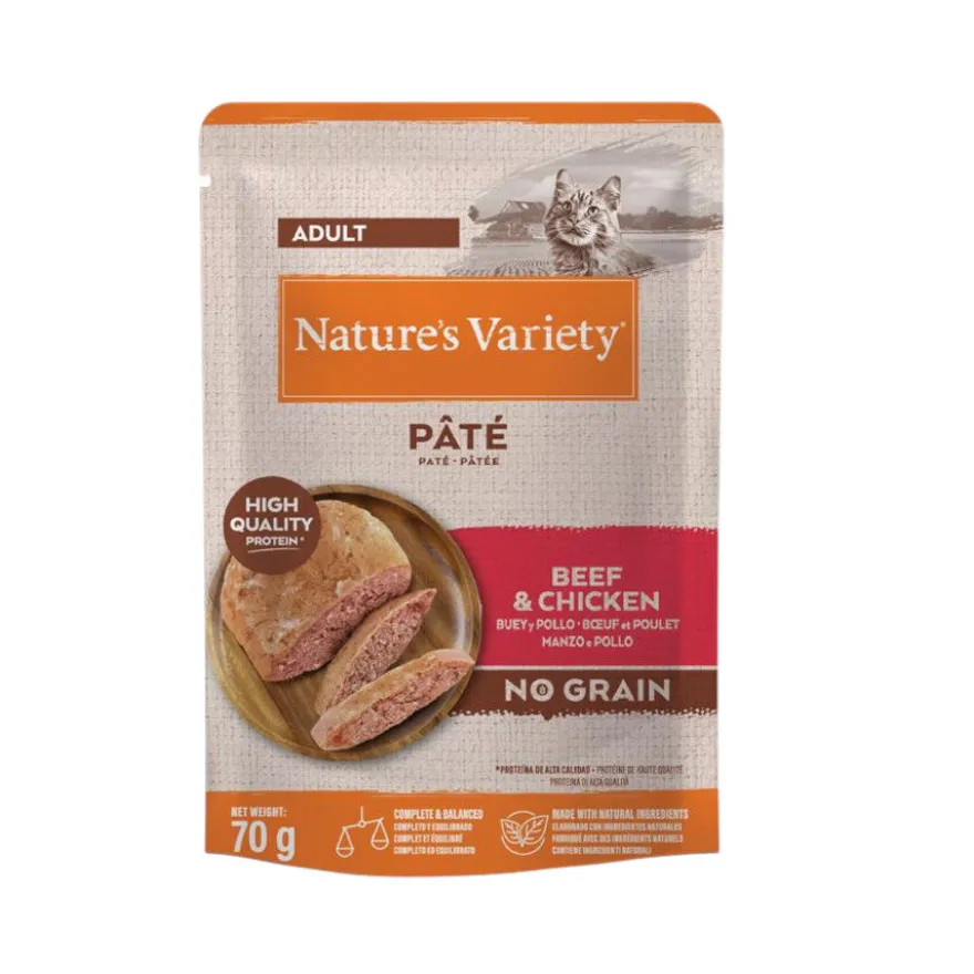 Nature's Variety Original Adult carne de vaca e frango saquetas para gatos
