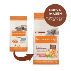 Nature's Variety Original Adult Mini Salmão ração para cães