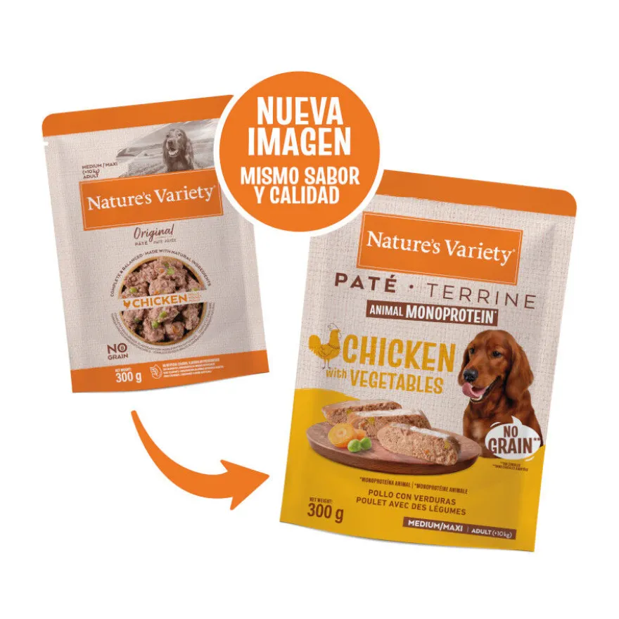 Nature's Variety Original Medium/Maxi Adult frango saqueta para cães
