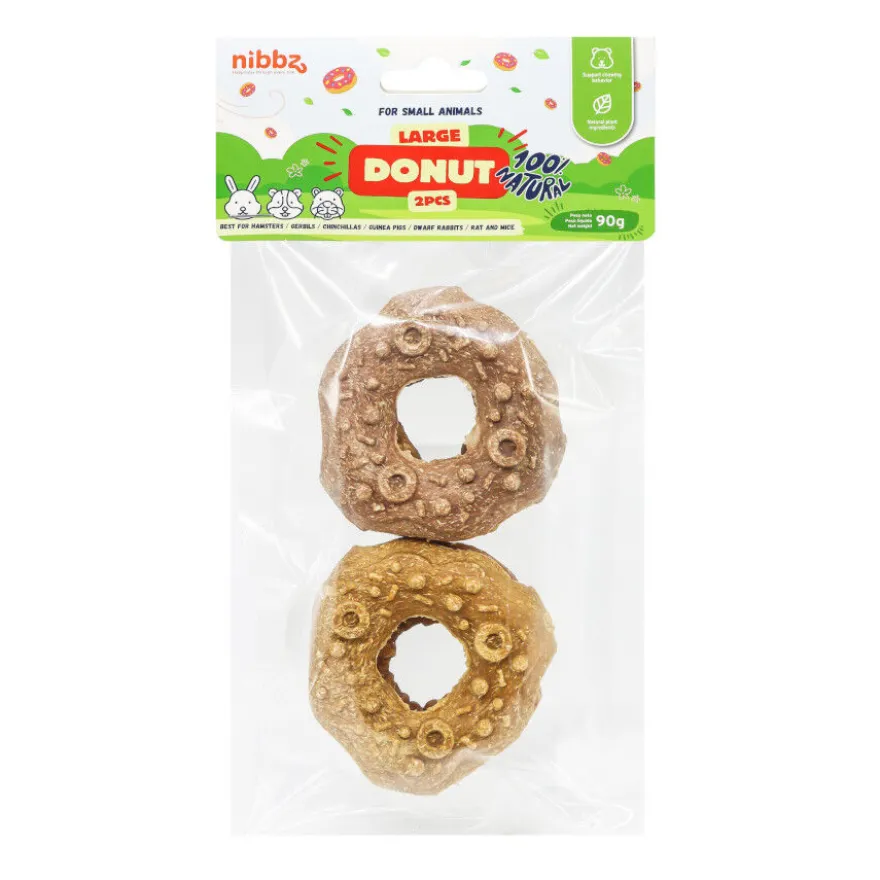 Nibbz Donuts Comestíveis Suplemento alimentar para roedores