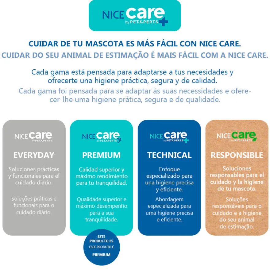 Nice Care Caixa de Areia Fechada Botânico para gatos