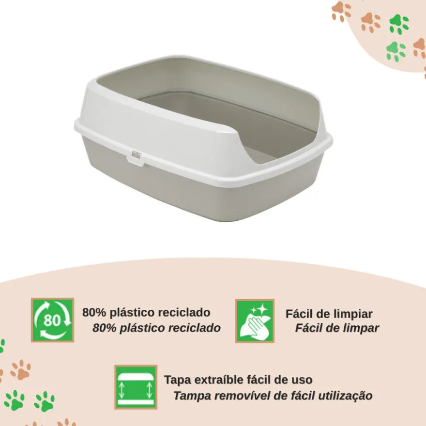 Nice Care Eco Caixa de areia azul para gatos