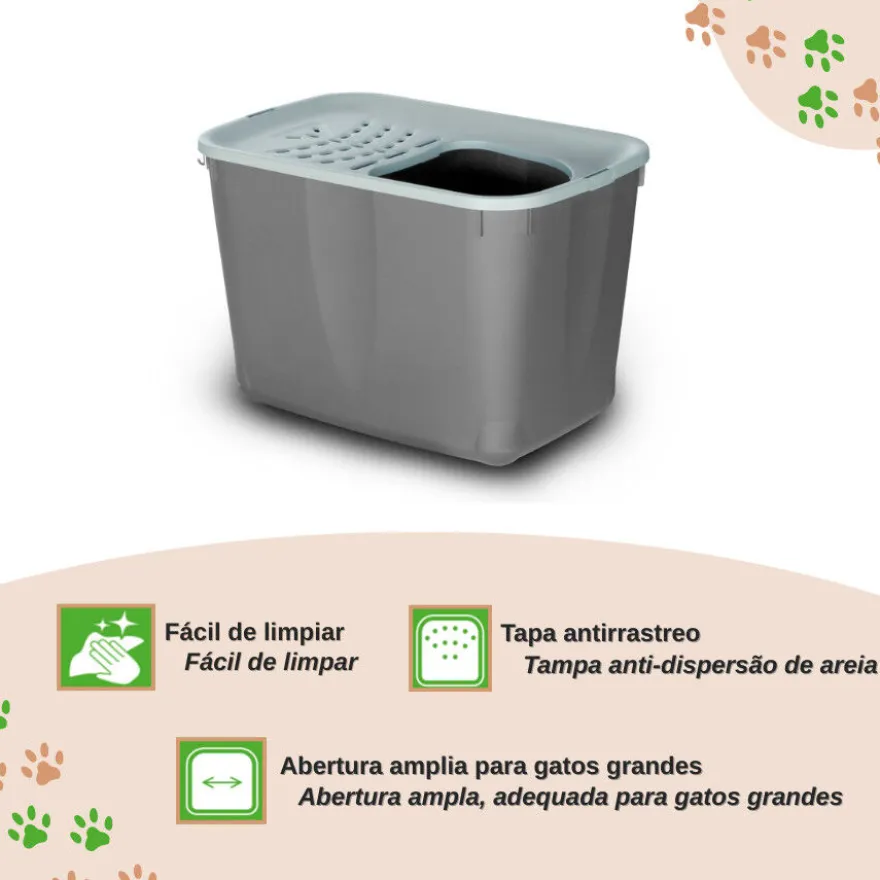 Nice Care Eco Caixa de areia Micia azul para gatos