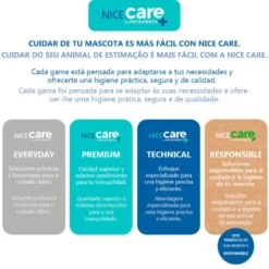 Nice Care Eco Caixa de areia Smart azul e verde para gatos
