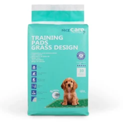 Nice Care Tapetes Higiénicos com estampado de relva para cães