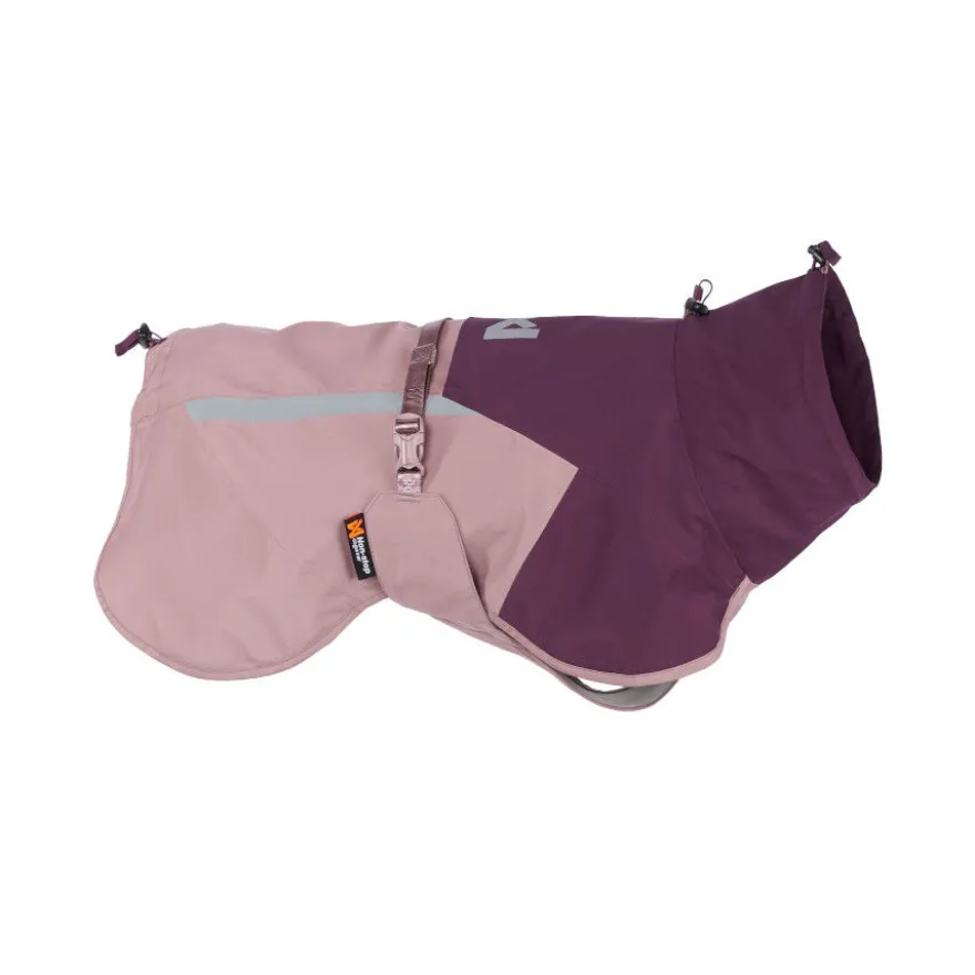 Non-stop Dogwear Capa de Chuva Impermeável Malva para cães