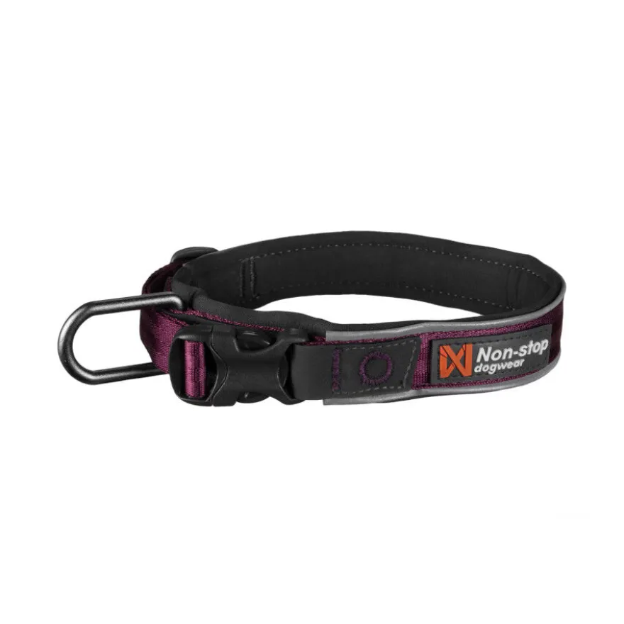 Non-stop dogwear Roam Coleira púrpura para cães