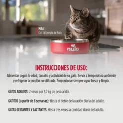 Nulo Comida húmida Estufado de Cavala com Gambas e Mexilhões em terrina para gatos