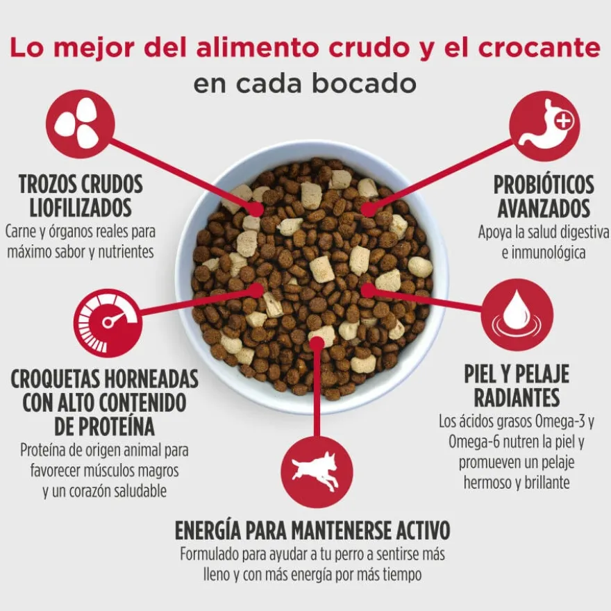 Nulo Raw Medley Ração de Frango, Aveia e Peru para Cães
