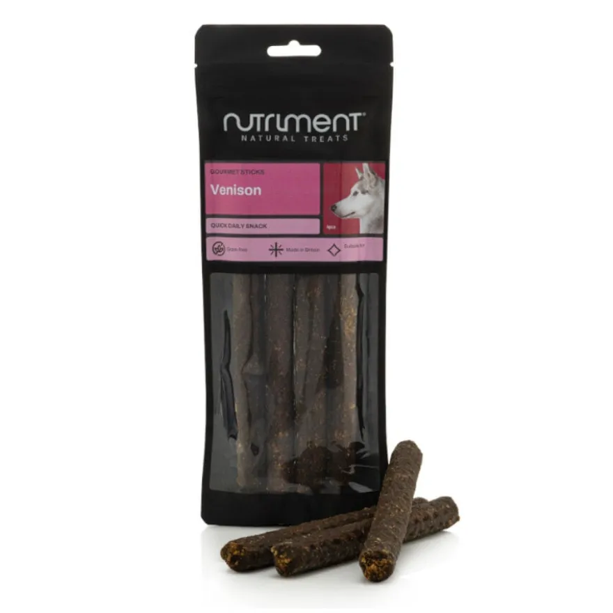 Nutriment Gourmet Barritas Snack de Veado para Cães