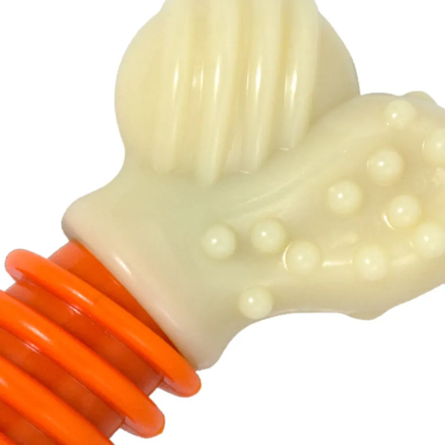 Nylabone Osso Mordedor Dentário com Sabor a Bacon para cães