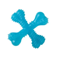 Nylabone Osso X Mordedor com Sabor a Carne para cachorros