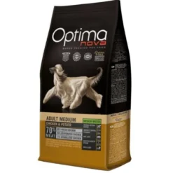 Optima Nova Adult Medium Frango e Batata ração para cães