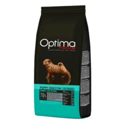 Optima Nova Puppy Digestive Coelho ração para cães