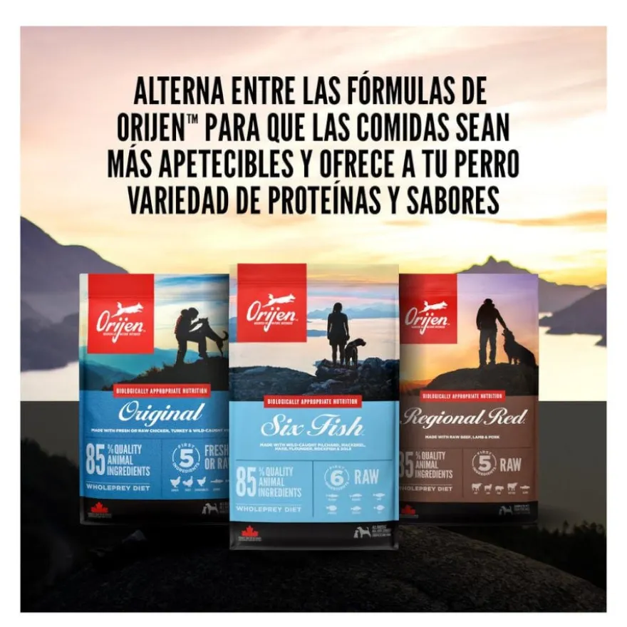 Orijen Six Fish ração para cães