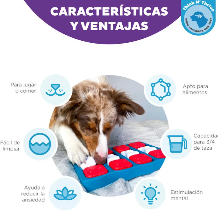 Outward Hound Nina Ottosson Brick Puzzle para cães