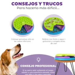 Outward Hound Nina Ottosson Lickin' Layers Brinquedo interativo com snacks para cães