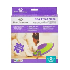 Outward Hound Treat Maze Disco interativo para cães