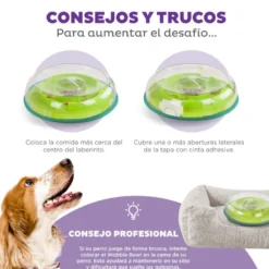 Outward Hound Wobble Bowl Brinquedo interativo com dispensador de snacks para cães