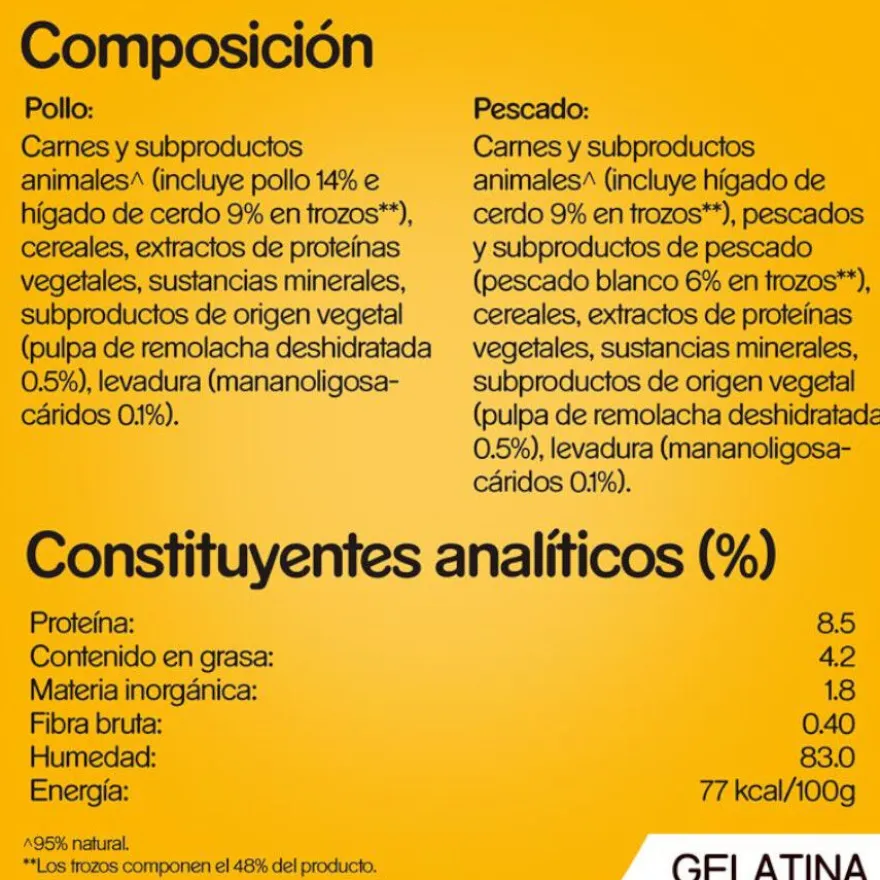 Pedigree Alimento húmido de frango e peixe para cães