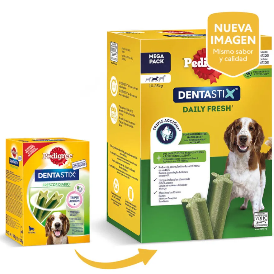 Pedigree Dentastix Fresh Snacks Dentários para Cães Médios